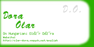 dora olar business card